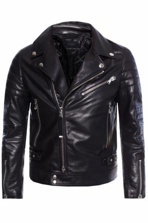 Leather biker jacket, zdjęcie 1 Leather biker jacket od Diesel Black Gold